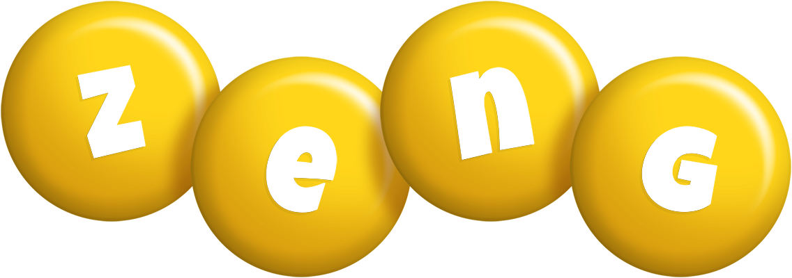 Zeng candy-yellow logo