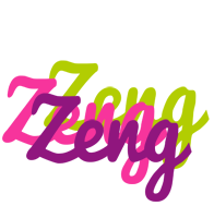 Zeng flowers logo