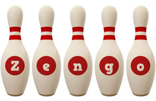 Zengo bowling-pin logo