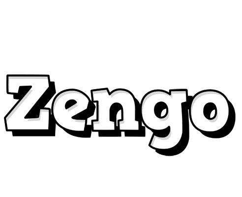 Zengo snowing logo