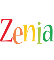 Zenia birthday logo