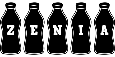 Zenia bottle logo