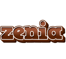 Zenia brownie logo