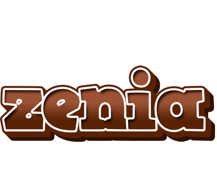 Zenia brownie logo