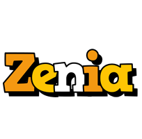 Zenia cartoon logo