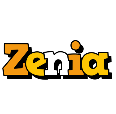 Zenia cartoon logo