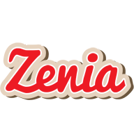 Zenia chocolate logo