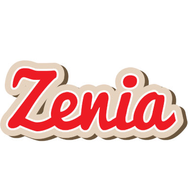 Zenia chocolate logo