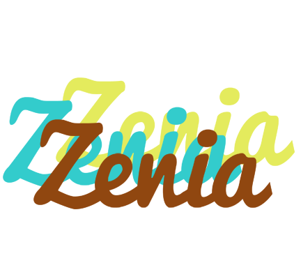 Zenia cupcake logo