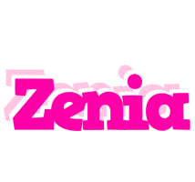 Zenia dancing logo