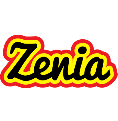 Zenia flaming logo
