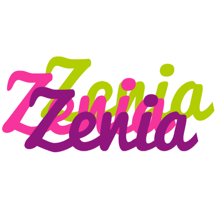 Zenia flowers logo