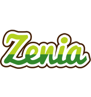 Zenia golfing logo