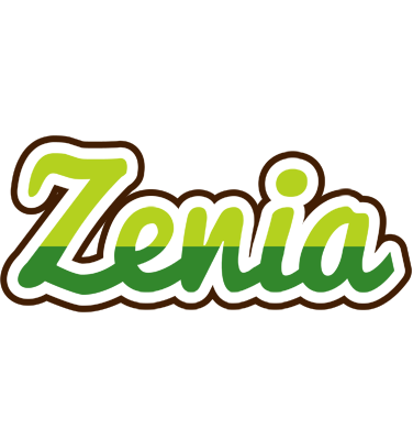 Zenia golfing logo