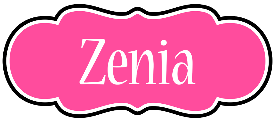Zenia invitation logo