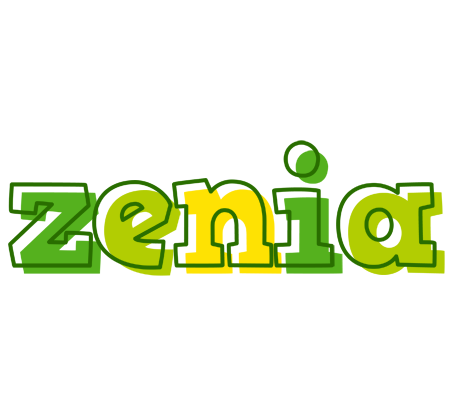 Zenia juice logo