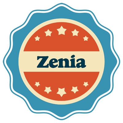 Zenia labels logo