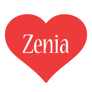 Zenia love logo