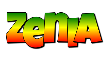 Zenia mango logo