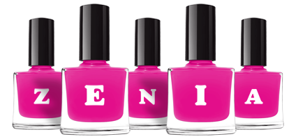 Zenia nails logo