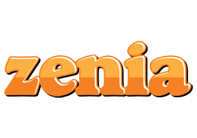 Zenia orange logo