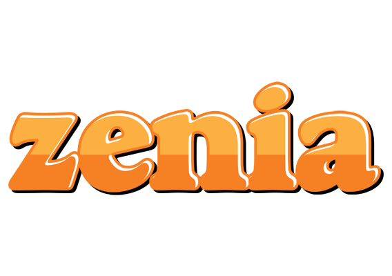 Zenia orange logo