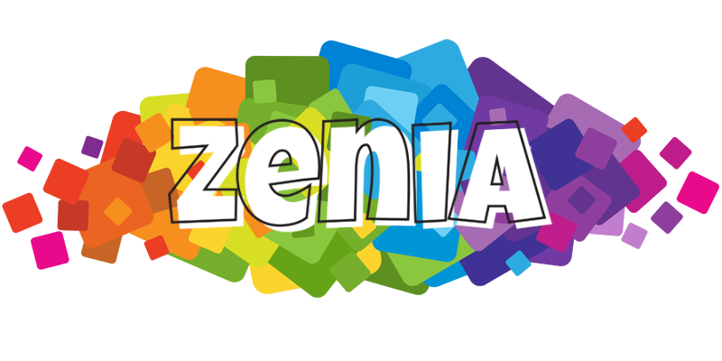 Zenia pixels logo
