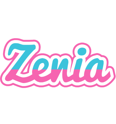 Zenia woman logo