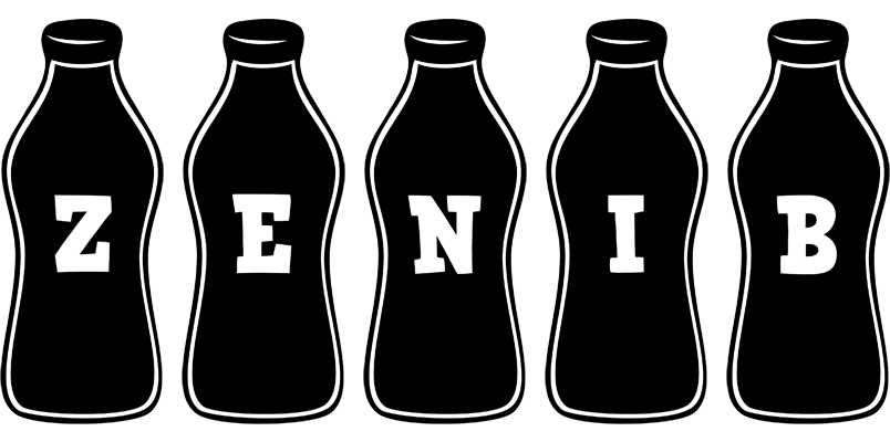 Zenib bottle logo