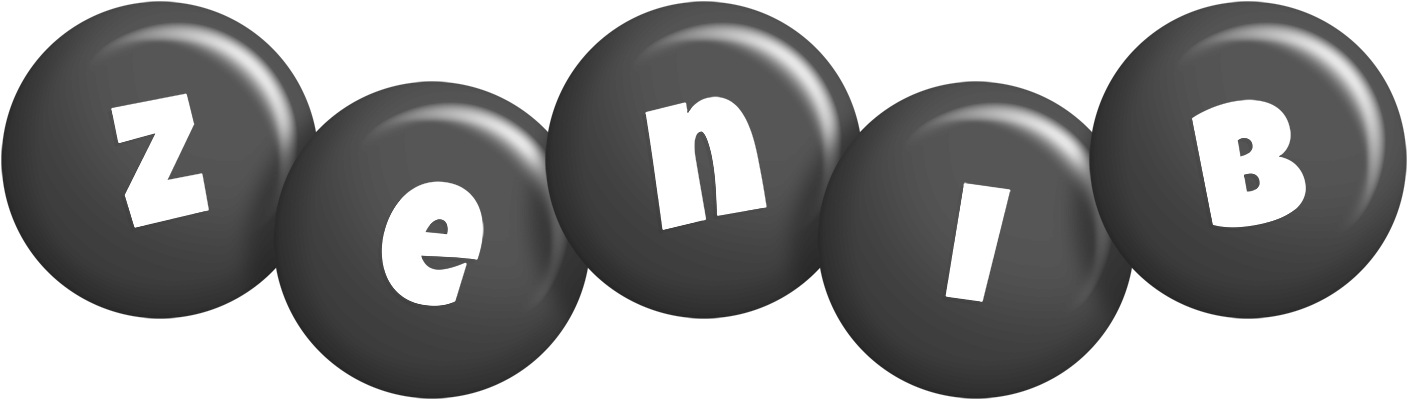 Zenib candy-black logo