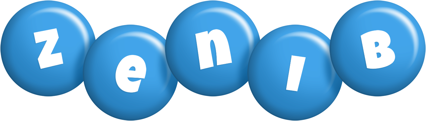 Zenib candy-blue logo