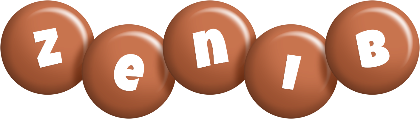 Zenib candy-brown logo