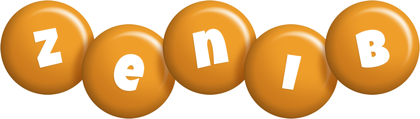 Zenib candy-orange logo