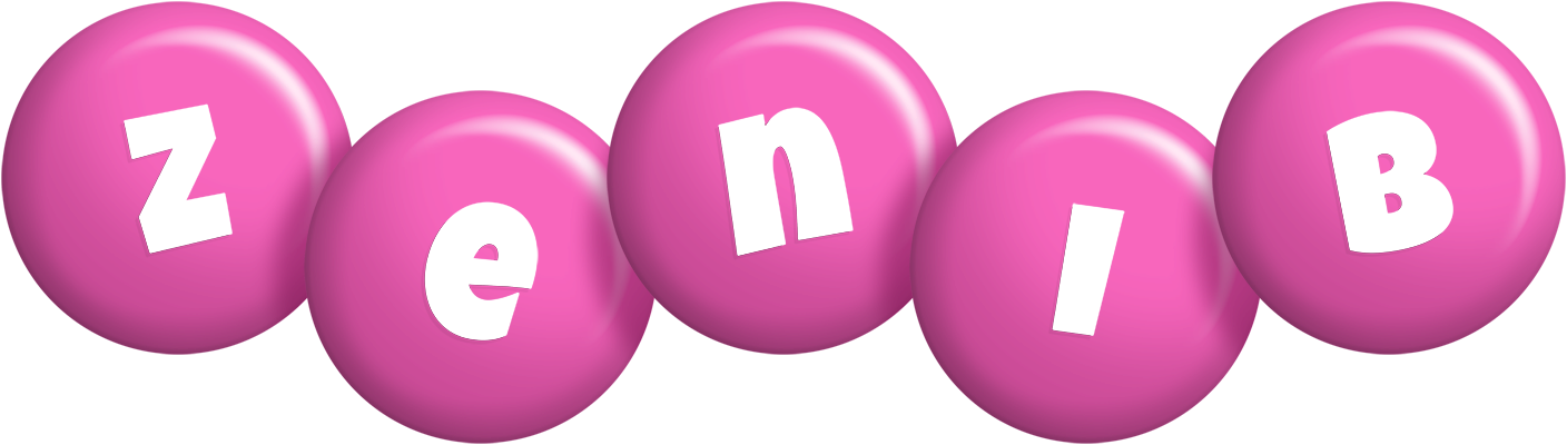 Zenib candy-pink logo