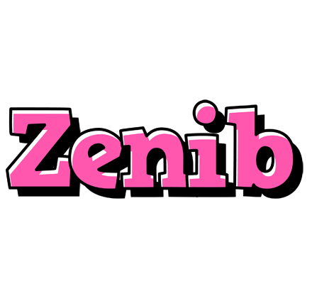 Zenib girlish logo