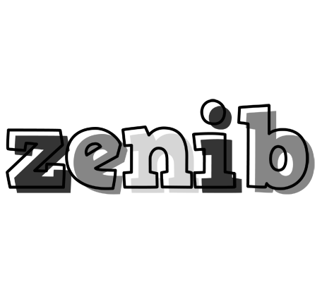 Zenib night logo