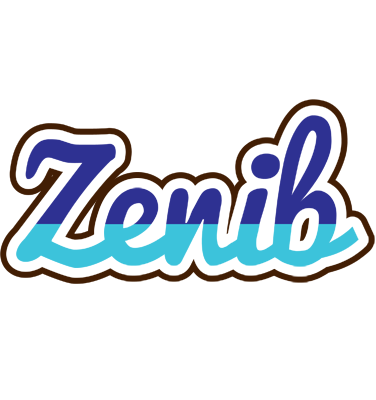Zenib raining logo