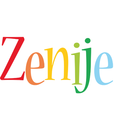 Zenije birthday logo
