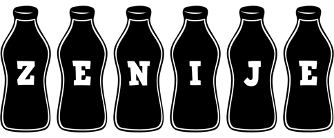 Zenije bottle logo