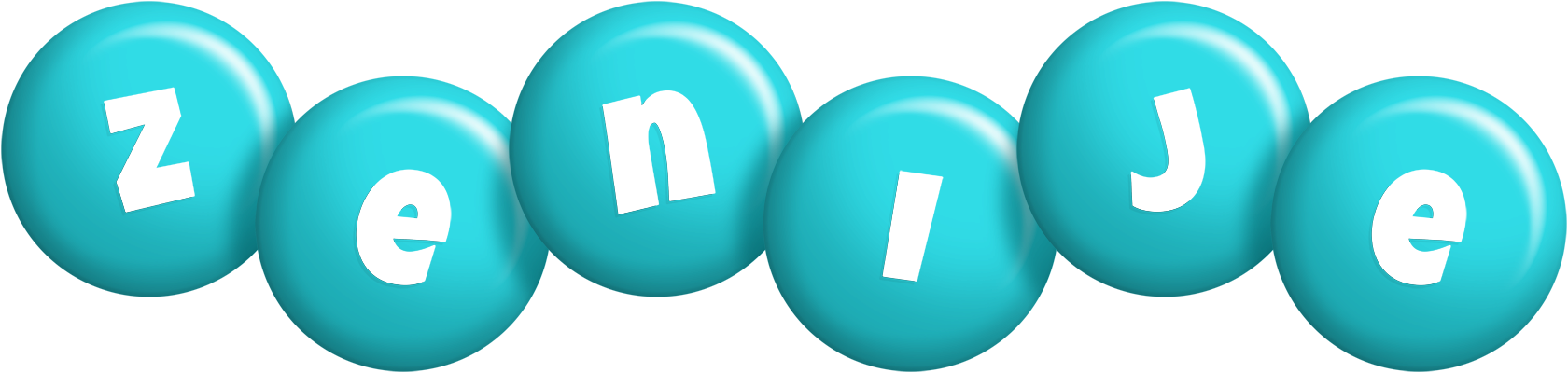 Zenije candy-azur logo