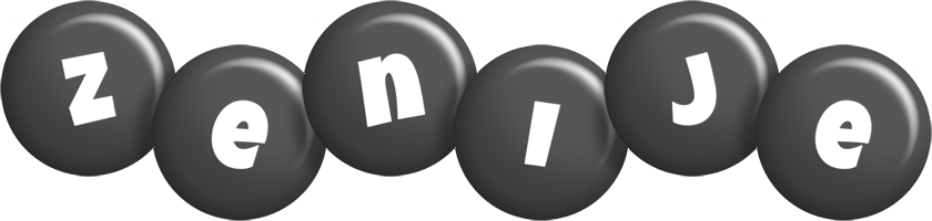 Zenije candy-black logo