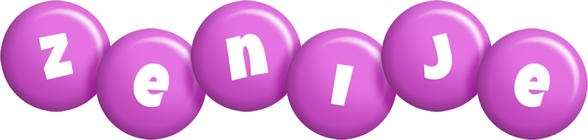 Zenije candy-purple logo