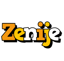 Zenije cartoon logo