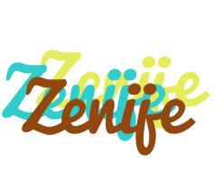 Zenije cupcake logo