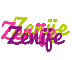 Zenije flowers logo