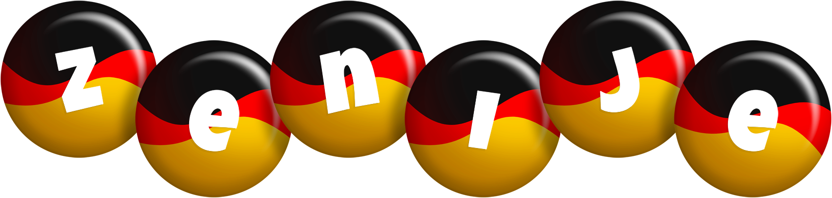 Zenije german logo