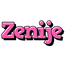 Zenije girlish logo