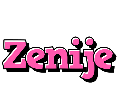 Zenije girlish logo