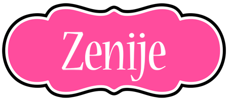 Zenije invitation logo