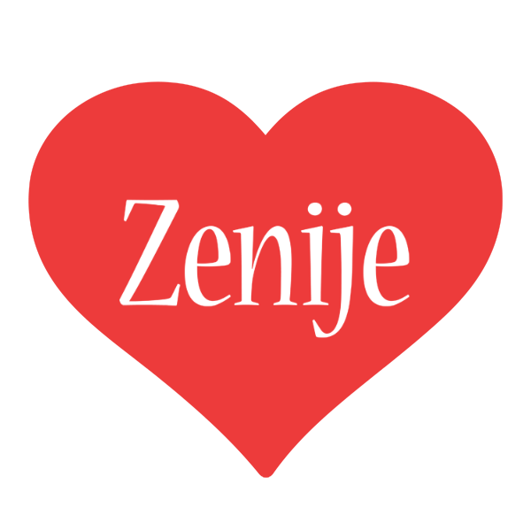 Zenije love logo